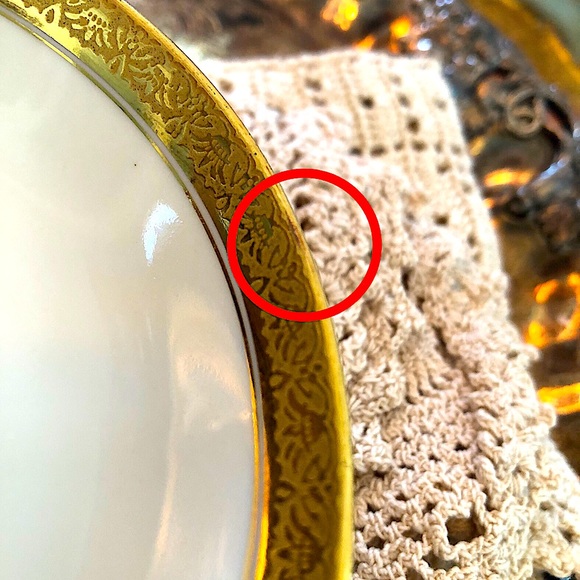 EUC- Lot of 4 Rare GDA France Haviland Limoges Calvados Berry Bowls - Picture 8 of 8